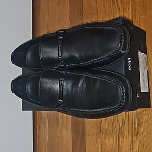 Men's HUGO BOSS Black Leather Loafers